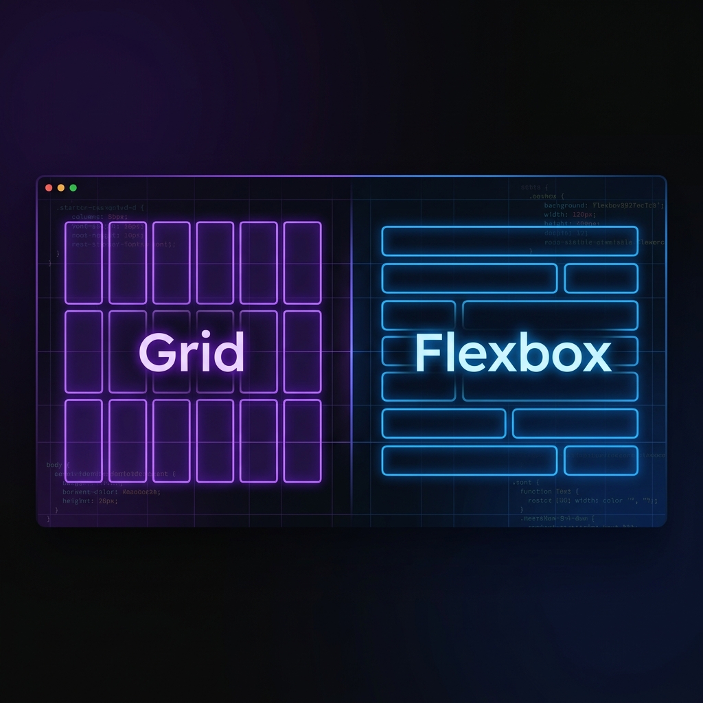 CSS Grid vs Flexbox: Hangisini Ne Zaman Kullanmalısın? Kapsamlı Karşılaştırma