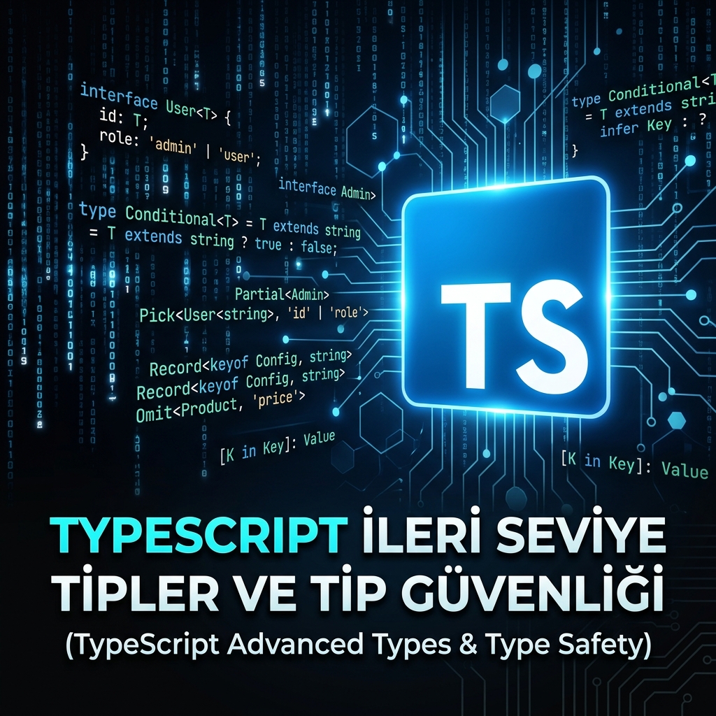 TypeScript İleri Seviye Tipler: Utility Types, Mapped Types ve Conditional Types Rehberi