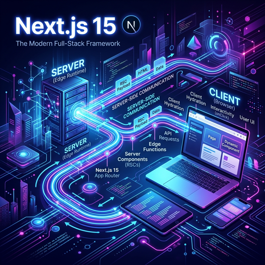 Next.js 15: Web Geliştirmede Yeni Bir Dönem (Server Actions ve Ötesi)