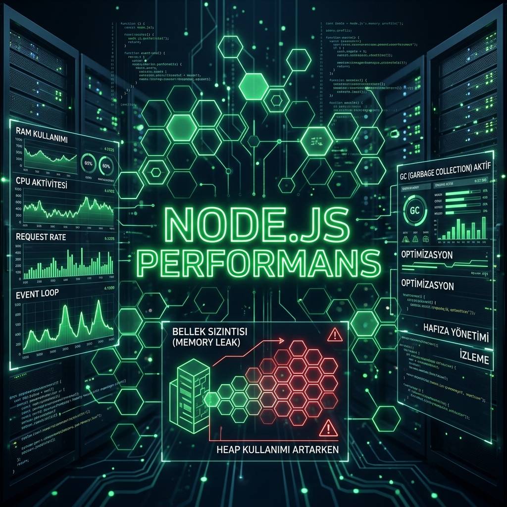 Node.js Performans Optimizasyonu ve Memory Leak Çözümleri